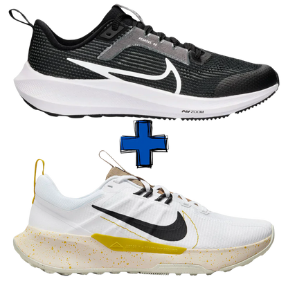 COMBO AVEC BASKETS Nike Juniper Trail 2 et Nike Pegasus 40