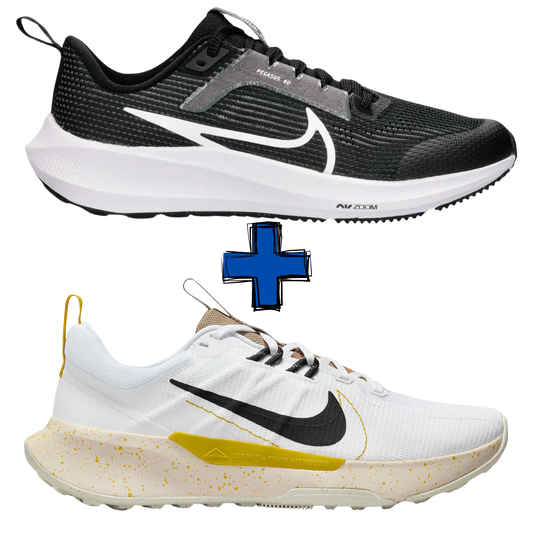COMBO AVEC BASKETS Nike Juniper Trail 2 et Nike Pegasus 40
